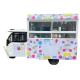 Three Wheels Electric Mobile Food Truck Coffee BBQ Electric Catering Van