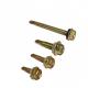 Steel Hex Head Patta Self Drilling Roofing Screw Fasters With Rubber Washer