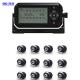 8 4 Axle 433.92MHZ 135mAh Tyre Pressure Monitor System IP67