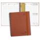 Brown Spiral Softcover Custom Academic Planner 2023 For Student