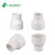 White 1 prime PVC Pipe Fitting Sch40 Reducing Coupling for Residential Applications