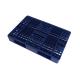 Dark Blue HDPE Reversible Plastic Pallets 1200 X 800 Grid Surface