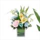 PVC Artificial Flower Business Tulip Bouquet For Event Conference Tabletop