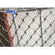 SS304 Zoo Wire Mesh Corrosion Resistance 4.0mm Stainless Steel Wire Rope Woven Mesh