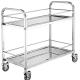                  Heavybao Hotel Restaurant Stainless Steel Gn Pan Bakery Tray Rack Trolley             