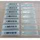 58kHz Adhesive AM EAS Labels DR Tag Anti Theft , Low Density Polyester 0.08m