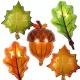 Wholesal New Products Party Supplies Kids Toys Squirrel Nut Maple Leaf Pine Cones Helium Foil Balloons Cheapest