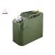 Portable Car Stainless Steel Fuel Tank Vertical Jerry Can , oil drum