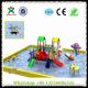 Kids pool water amusement park with big water slides for sale