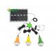 3pcs*3W Solar Powered Led Wall Light With Phone Charger