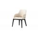 Relaxed And Comfortable Armrest Italian Style Dining Chairs Come With Pu Leather