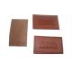 Custom Clothing Genuine leather Labels Personalized Leather Luggage Tags