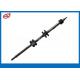 1750200435-117 Bank ATM Spare Parts Wincor Cineo VS Shaft With 2 Black Rubber Rollers
