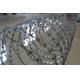 600mm HDG BTO-16 5 Clamps 100 Loops Anti Climbing Border Using Container Razor Wire