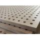 4mm 4.5mm 6mm White MDF Pegboard Decorative 4*8ft Melamine Wall Panel