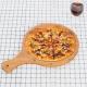 Fashionable Design Round Shape Bamboo Pizza Board , Wooden Pizza Board With Handle