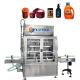 2-12 Filling Nozzles Automatic Liquid Filling Capping Labeling Machine for Packaging