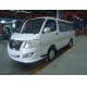 High Bearing Capacity Luxurious White Mini Bus Van With Air Bag