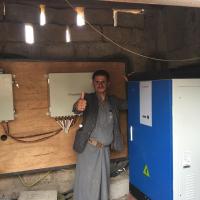 TRIPLE Output  3 Phase Solar Pump Inverter For Banana Farm Irrigation