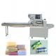 Automatic Flow Pillow Bag Packaging Machine With Color Touch Screen Panel