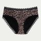 Leopard Washable Leak Proof Underwear Knitted High Absorbency Period Pants