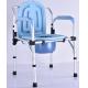 High Back Dual Use Potty Chair Adult Adjustable Bath Seat Light Weight