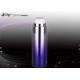 Spray Custom Cosmetic Bottles Purple Diameter 40mm SAN Plastic Airless Bottle 