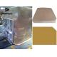economical  HDPE 0.8mm Plastic Palletizing Slip Sheets for Warehouse transportation