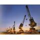 China Port quay crane and rubber gantry crane and 40 tons jib crane