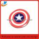 Custom customer 's design Captain America lapel pin print process with epoxy