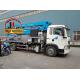 30M truck mounted concrete boom pump construction equipment Supplier JIUHE factory price mini concrete pump truck