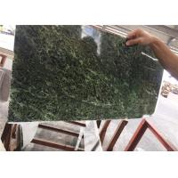 Natural Green Marble Ultra Thin Stone Easy Construction For Wall Panel