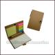 Kraft Paper Construction Memo Pad Pen Gift Logo Memo Pad