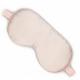 USB heated silk eye mask adjustable temperature control custom embroidery printing LOGO