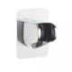 Convenient Bathroom Shower Kits Silver ABS Shower Head Holder with Adjustable Bracket