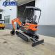 China 1.8ton 1.6ton bucket Hydraulic Small Digger Mini Crawler Excavator without tail no tail