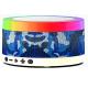 RMS 15W Power 102mm Speaker Bluetooth TF Card USB FM Radio Support 2400mAh Battery Colorful LED Lights With Multiple Modes