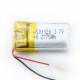 PL501120 3.7Volt 75mAh Lithium Ion Polymer Battery