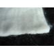 UV Resistance Polyester Filament Non Woven Geotextile Fabric White Color