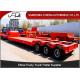 120 / 100 Tons Heavy Equipment Trailers 3 Lines 6 Axles Mechanical Ladder