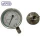 all stainless steel diaphragm seal pressure gauge manometer