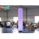 190T Nylon Cloth Inflatable Pillar With LED Lighting For Festival Decoration