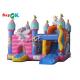 5.9m 19ft Fairy Wonderland Inflatable Jumping Castles With Slide