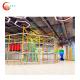 Indoor Playground Rope Wall Obstacle Course Colorful Customized