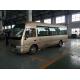 Mitsubishi Rosa Leaf Spring Coaster Diesel Mini Bus JAC Chassis With Electric Horn
