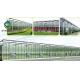 3.0m 6.0m Glass Multi Span Greenhouse For Agricultural