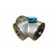 2  X 1  3000 # Forged Steel Pipe Fittings , ASTM A350 LF2 Socket Weld Reducing Tee