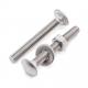 4mm Drive Size Countersunk Carriage Bolts In Zinc Plated Finish