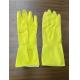 Tensile M 45g Yellow Household Latex Gloves For Kitchen Cleaning
