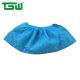 Blue Non-skid PP 30 - 45gsm Disposable Shoe Cover